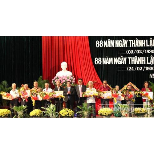 Kỷ niệm 88 năm Ngày thành lập Đảng Cộng sản Việt Nam